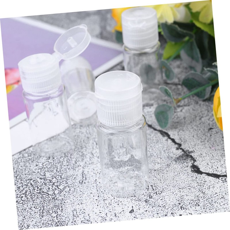 Ipetboom 24 Pack Travel Toiletry Bottles Compliant Flip Top Lotion