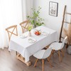 Kapwall White Tablecloth - 60" x 84"