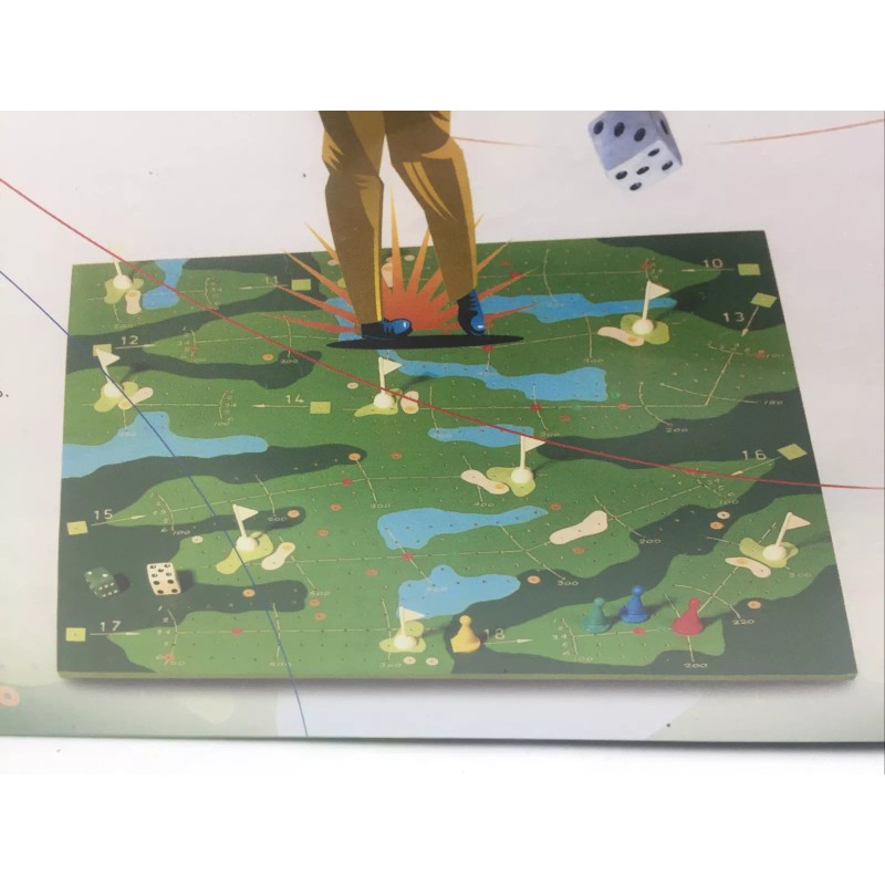 Lucky Shots Golf Board Game 2-4 Players AGES 10+ 18
