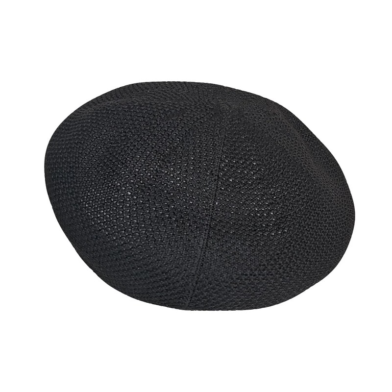 RUNQIU Men's Women's Summer Polyester Cotton Painter's Hat, Flat Knit