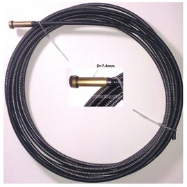 WeldingCity 25-ft Steel Conduit Wire Liner 44-116 25-ft 1/16" for Lincoln Magnum 300/400 and Tweco #3/#4 MIG Welding Gun