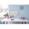 Oxford Wall Clock, Lavender, 25cm diametro