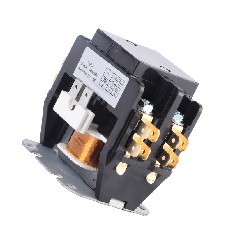 32A Air Conditioner Contactor Silver Alloy Contacts 2 Pole AC