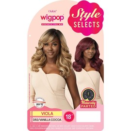 Outre Wigpop - Style Selects - Viola (OFF BLACK 1B)