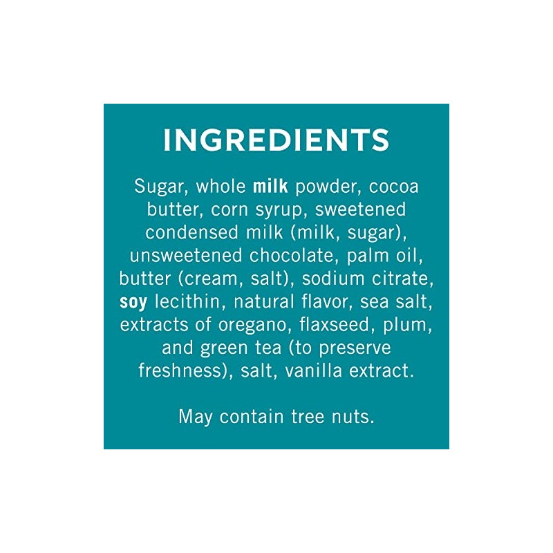 Ghirardelli, Chocolate Squares Milk & Caramel Sea Salt, 5.3 Ounce