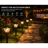 Solar Stake Light Outdoor Waterproof LED Garden Pathway Lights