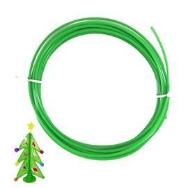 Green 10m PTFE Tube for 1.75mm Filament,3D Printer PTFE Filament Bow/den Tubing,3D Printer Accessories,PTFE Te/Flon Hose,Bow/den Tube for 3D Printing,PTFE Te/Flon Tube for Printer Pen(#Green)