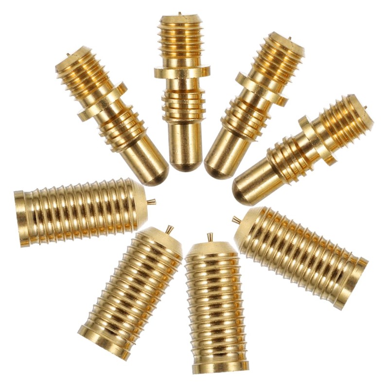 Hohopeti 20sets Pool Cue Copper Screws Kit Billiard Cue Joint
