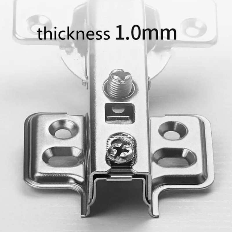 XINHAITC 2 Pack 90 Degree Cabinet Hinges Soft Close Folden