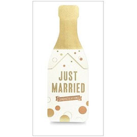 My Design Co. Champagne Pop Cracker Card, Married