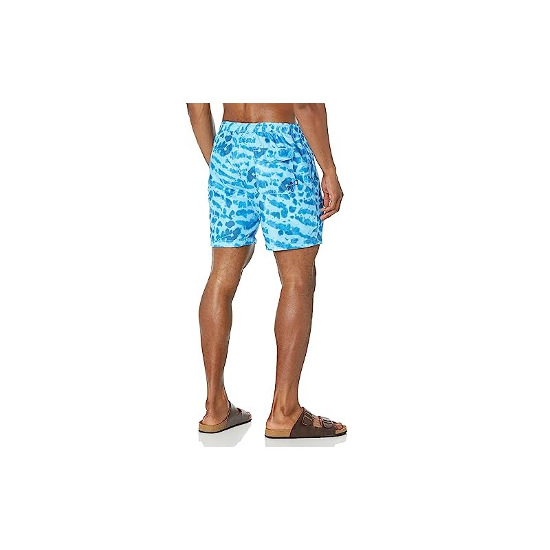 NEFF Pantalones Cortos Diarios para Hombre para natación, Blue Slauson,