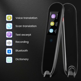 Scan Translator Pen, 112 Language Translator Pen,Reading Pen for Dyslexia, Text Extract Scanner, OCR Scanning Device, Instant Voice Translator for Study, Travel, Business