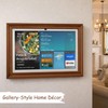 DICHA Decorative Wood Frame for Echo Show 15 (Gen 2,2024