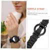 jojofuny Watch Band with Anti-lost Protective Case for Steel Strap