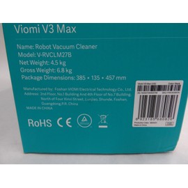 VIOMI BRAND NEW VIOMI V3 MAX ROBOT SMART VACUUM CLEANER W MOP MULTI FLOOR 3 IN 1