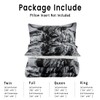 Yilinata Highland Cow Comforter Set Farmhouse Quilt Bedding Set King
