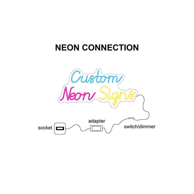 Neon Light Accessories, Yeeficent Accessory for LED Neon Signs (Touch