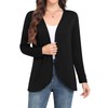 Yincro Women's Long Sleeve Cardigan Lightweight Soft Open Front Casual