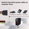 HCFeng PH 2.0mm 4Pin to 15Pin HDD SATA Power Cable