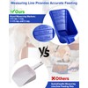 2 Cup Dog Food Scoop(2 Pack), Plastic Pet Food Scoop