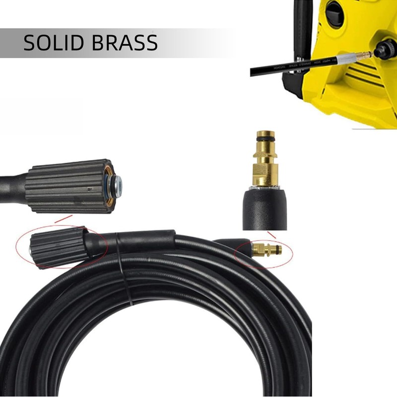 GIONAR High Pressure Washer Quick Connect Adapter for Karcher K2-K7