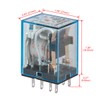 Heschen Gereral Purpose Relay MY2NJ 12VAC Coil 5A 24VDC/220VAC DPDT