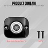 cooideamoto Front Brake Master Cylinder Cover Cap Fit For Harley