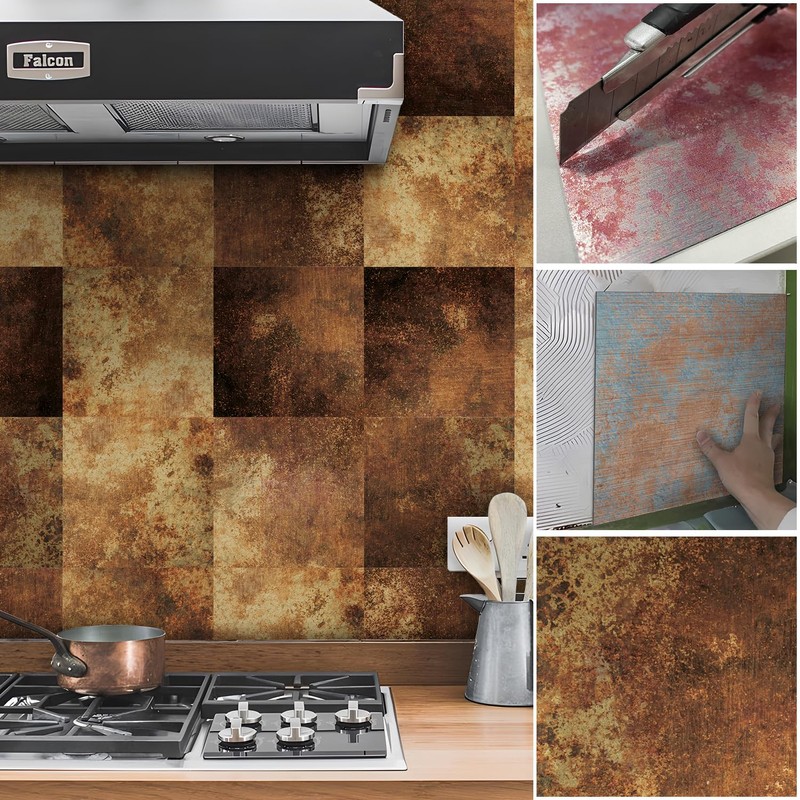 Funlife Sink Splash Guard Cooker Splashback Backsplash for Kitchen Decorative