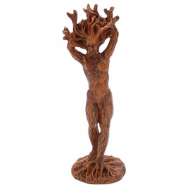 Dryad Statue Outdoor Garden Male Female Resin Sculpture Figurine Decoration OrnamentForest Male God