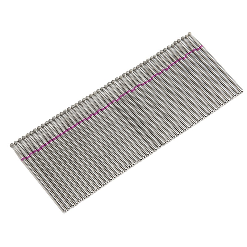 50pcs Nail Drill Bits Rotatable High Strength Emery Gel Nail