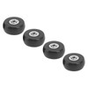 4PCS Suitcase Replacement Wheel PVC and Aluminum Alloy Silent Travel