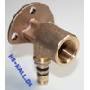 'Geberit Mepla Mixer Connector 16 x 1/2-Inch 52 mm Wall