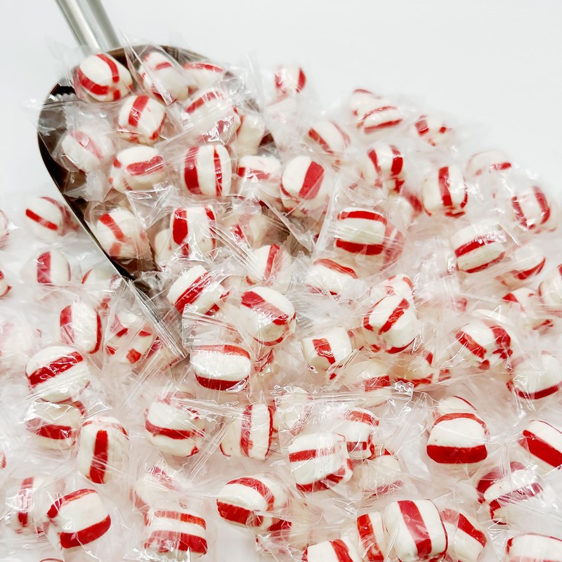 Soft Peppermint Puff Candy - 1 Pound Bag - Individually
