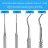 2PCS Ingrown Toenail File and Lifter with Storage Case,YINYIN100% Stainless