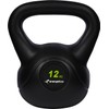 ENERGETICS Training Dumbbell Kettlebell Cement Black (200) XL