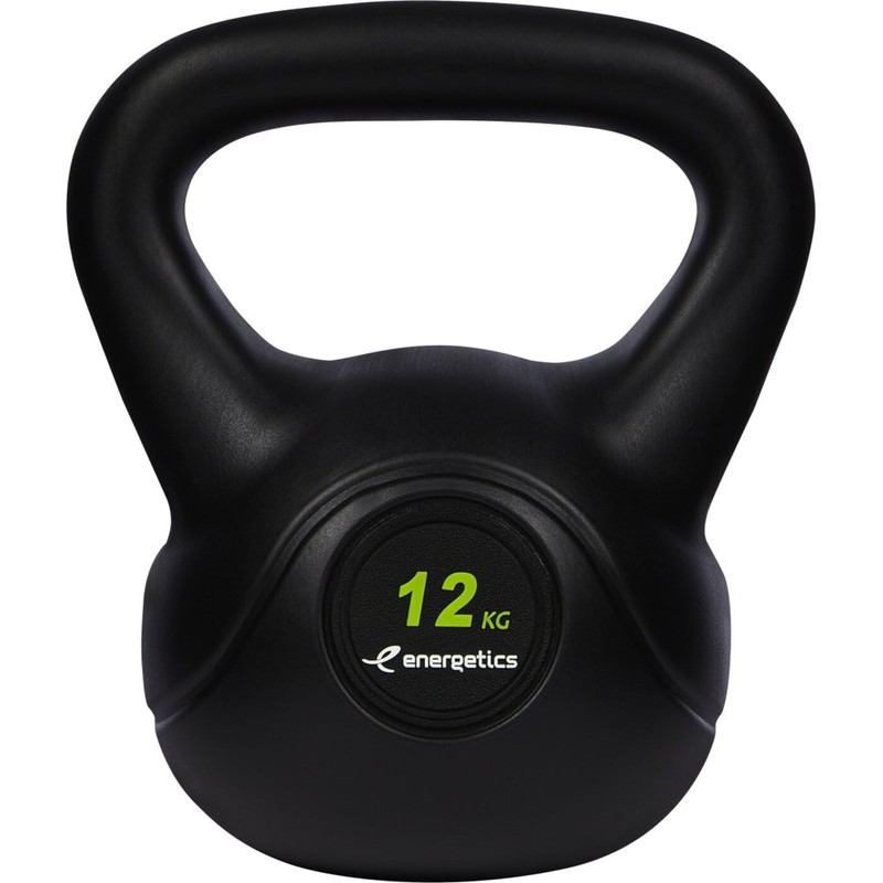 ENERGETICS Training Dumbbell Kettlebell Cement Black (200) XL