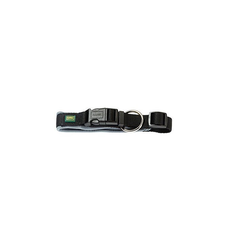 HUNTER NEOPREN VARIO PLUS collar, dog collar, nylon, padded with