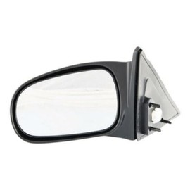 BURANIFUSION 1pc Left Driver Side Textured Power Operate Exterior Door Rear View Mirror for Honda for Civic DX/EX/LX 96-00 & 98-00 Without Auto-Dimming Non-Fold HO1320101 955422 WEF0221