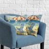 Kwlegh Summer Beach Themed Pillow Covers Beach Chair Throw Pillow