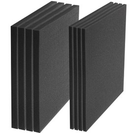 SWEWARM Pick Apart Foam Inserts Set of 8,12 x 12 inch Pick and Pluck Foam Pads 0.4 & 0.8inch Thick, Pre-Cutted Foam,Case Insert, Tabletop, Foam for Tool Board Game Box Cases Storage Drawer