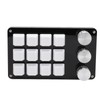 Mini Custom Keypad 12 Keys 3 Knobs Programmable Blue Switch