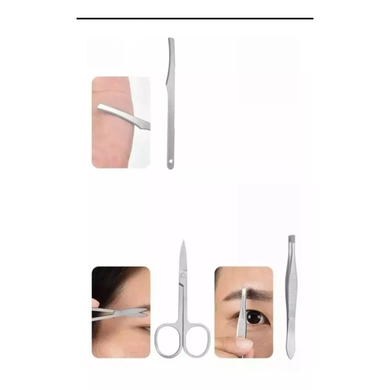 Samsara Estuche De Manucure Pedicure Set 24 Piezas Acero Inoxidable