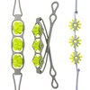 Marna (Marna) Ribcage Roller Light Green 108.5 X 6.4 X