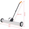 Unbranded 36'' Rolling Magnetic Pick-Up Sweeper for Nails Needles Screws