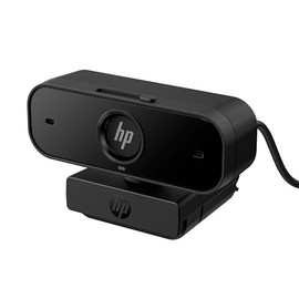 HP 430 Webcam FHD 1080p, Auto Focus, 360° Rotation, Field of View up to 85°, Double Microphone with Noise Reduction, Zoom Compatible, Privacy Screen, Black