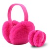 Winter Earmuffs for Women Faux Fur Ear Muffs Warm Kid
