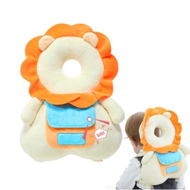 Baby Head Protector Backpack for Falling Crawling and Walking Toddler Essentials Harness Infant Koala Toys Helmets Baby Lover Gifts for 0.5-3 Years 6-12 Months (Lion-B)