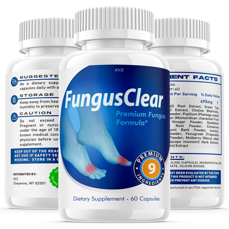 Alapor (3 Pack) Fungus Clear - Probiotic Pills, Advance Formula