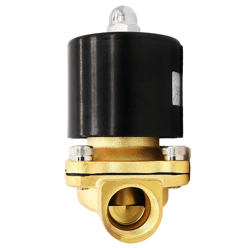 1/2" Brass Electric Solenoid Valve,110v Ac Brass Electric Solenoid Valve