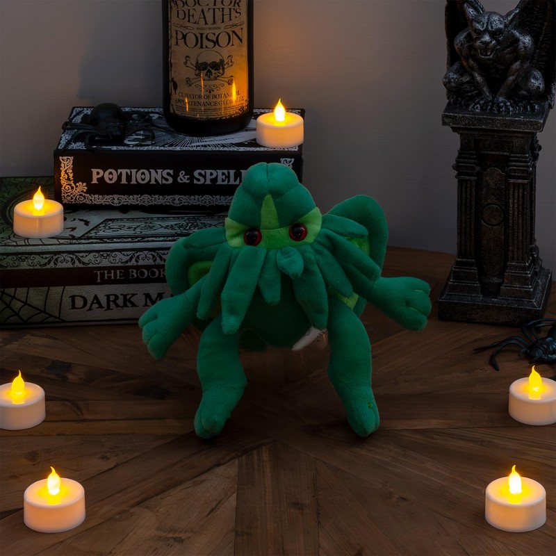 Toy Vault Mini Cthulhu Plush, 8-Inch; Stuffed Horror Toy Based